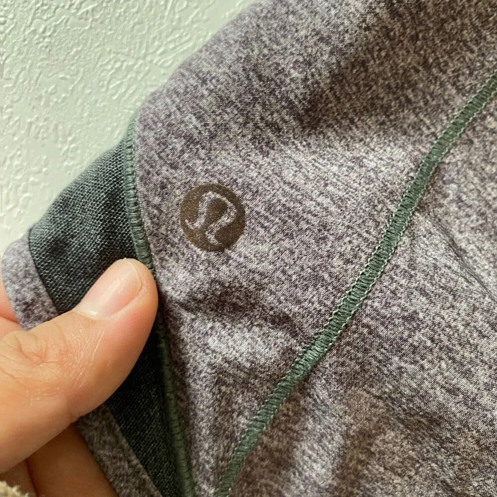 Lululemon Speed Up Shorts Size 6 Heather Gray Lined Running Athletic